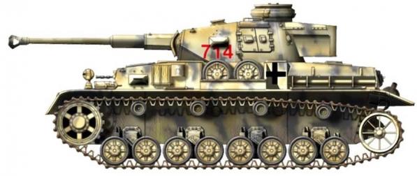 Panzer IV ausf. F2 côté