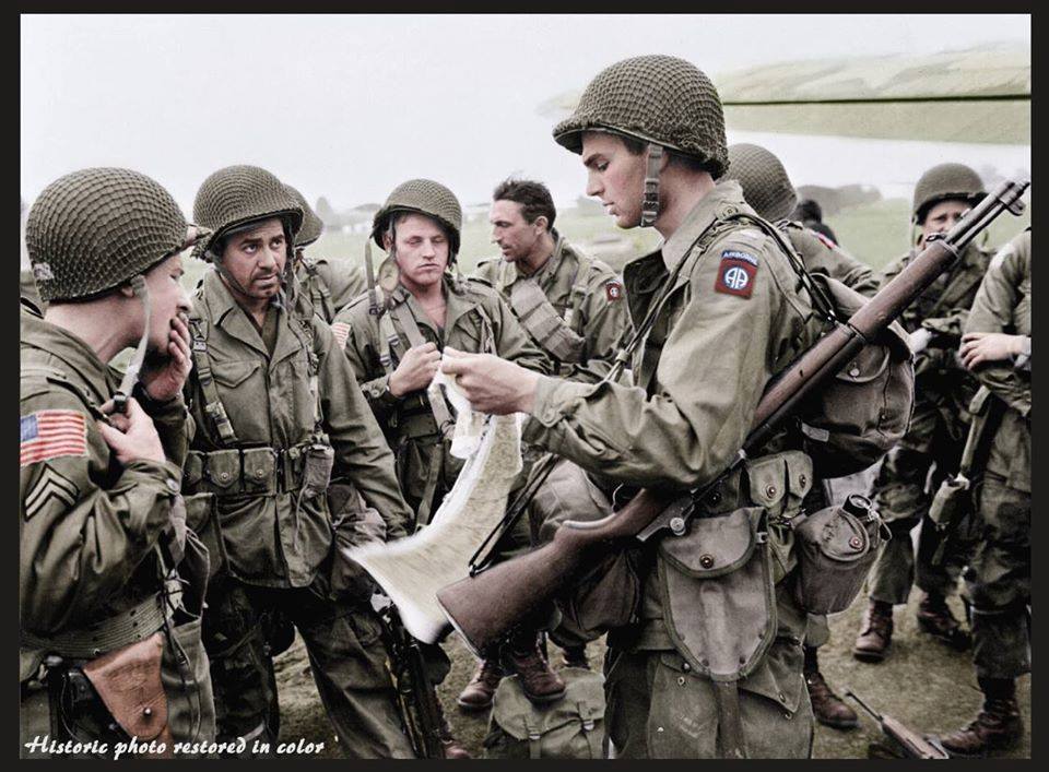 Dernier briefing avant l'opération Market Garden (17 septembre 1944)