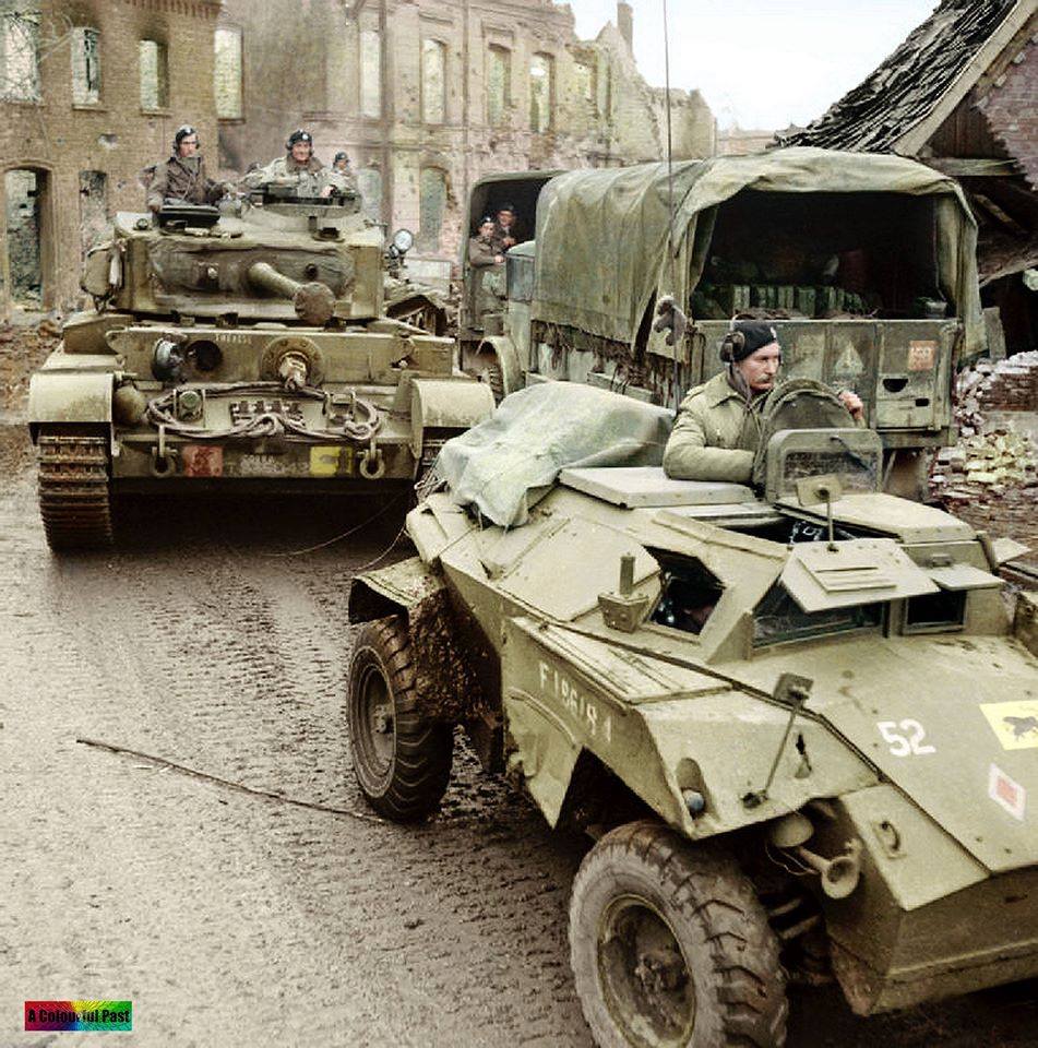 Reconnaissance en Allemagne (30 mars 1945)