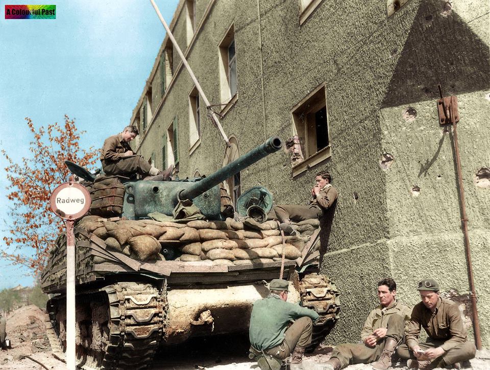 Sherman M4A3 en Allemagne (7/11 avril 1945)