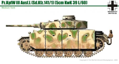 Panzer III ausf. M côté